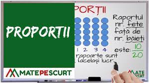 Observatie la scrierea raportului a doua marimi, de. Raportul Dintre Doua Valori Youtube