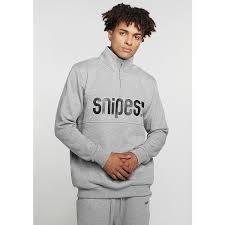 Ebay snipes 98 pullover hoodie xs kapuze schwarz orange weiß. Snipes Sweatshirt Troyer Heather Grey Sweatshirts Hoodies Fashion