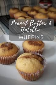 Irresistible Homemade Peanut Butter And Nutella Muffins Recipe Your Next Rainy Day Baking Project Ge Nutella Muffins Nutella Muffin Recipe Muffin Recipes