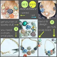 Diy Vintage Brooch Necklace Use Vintage Pins For A Unique Jewelry Project Jewelry Crafts How To Make Necklaces Jewelry Projects