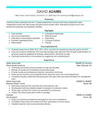 Sales Associate Resume Sample Sales Resume Examples Resume Examples Sales Resume