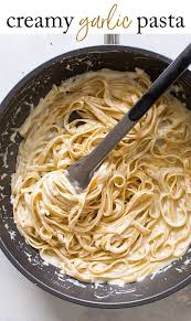 Creamy Garlic Pasta Recipe In 2020 Creamy Garlic Pasta Garlic Pasta Mascarpone Pasta Recipe