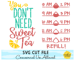 Download Water Tracker Svg You Don T Need Sweet Tea Svg Water Etsy In 2021 Water Bottle Svg Water Tracker Svg Water Tracker
