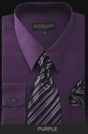 Men S Dress Shirt Premium Tie Purple Dress Shirt And Tie Purple Mens Dress Shirt Mens Shirt Dress