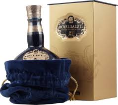 I have a few bottles i believe from the 60's most unopened in the box. Chivas Regal Royal Salute 21 Jahre Sapphire Edition 700ml 40
