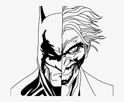 Joker🃏👿🃏 l freefire joker😱 l ballpen drawing l how to draw joker step by step easily. Batman And Joker Drawing Batman And Joker Outline Free Transparent Png Download Pngkey