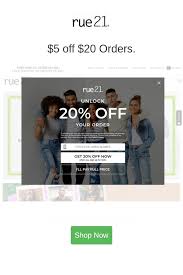 Rue21 Deals Free Shipping On 50 Order Rue21 Coupons And Deals For October 2020 Rue 21 Deal Girls Shopping