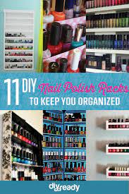 If you make fancy collections of nail polish for different seasons, such as fall, summer and spring, you will easily find yourself with quite many different bottles of nail polish. How To Make Your Own Nail Polish Rack Diy Projects Craft Ideas How To S For Home Decor With Videos