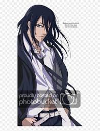 The audience for japanese anime is growing every single day. Long Haired Anime Boy Byakuya Kuchiki Clipart 4152664 Pikpng