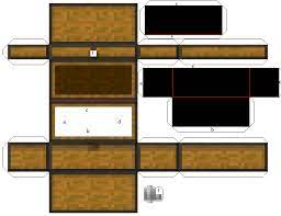 Papercraft Large Chest With Item Storage Paper Crafts Storage Design
