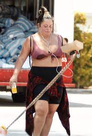 Aubrey ODays weight gain makes her completely unrecognizable. Honestly  shocking : rFitToFat