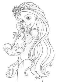 Pin De Janet Carpenter En Digi Stamps Colorear Princesas Animales Para Pintar Libros Para Colorear