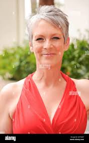 Jamie Lee Curtis. 21 April 2012, Santa Monica, California. American Red  Cross Annual Red Tie Affair held at The Fairmont Miramar Hotel. Photo  Credit: Giulio Marcocchi/Sipa USA Stock Photo
