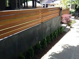 | retractable wood fence plant flower stand indoor outdoor wall yard lawn decor. Image Result For Wooden Fencing Ideas Above Concrete Wall Concrete Retaining Walls Fence Design Modern Fence Design