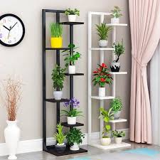 Online Shop New Nice Beautiful Standing Flower Shelf Living Room Balcony Plant Shelf Flower Pot Stand Plant Stand Indoor Plant Decor Indoor Balcony Plants