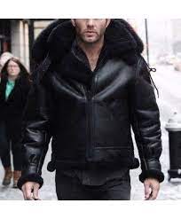 R A F Sheepskin Bomber Jacket Z2109 Mens Shearling Jacket Jackets Sheepskin Jacket