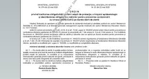 Ministerul sănătății și mai au emis ordine comune privind purtarea măștii sanitare, măsurarea temperaturii la intrarea în instituții și magazine, dezinfectarea după fiecare. A Fost Publicat In Monitorul Oficial Ordinul Privind Obligativitatea PurtÄƒrii MÄƒÈ™tii È™i A Triajului Epidemiologic