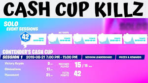 The contender cash cup is back for chapter 2 season 2 and it will be duos! Apply Fortnite Solo Cash Cup Leaderboard