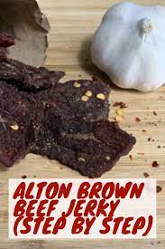 Alton Brown Beef Jerky Step By Step Beef Jerky Recipes Jerky Recipes Dehydrator Jerky Recipes