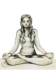 Yoga the elixir of life drawing. Breath And Bones
