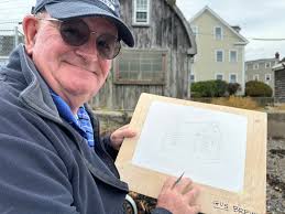 Bit of sketching with pencils.