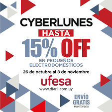 El espíritu de la marca cat representa progreso, diseño y la construcción en torno a un legado de éxito e innovación. Cyber Lunes De Diaril Uruguay Electrodomesticos Ufesa