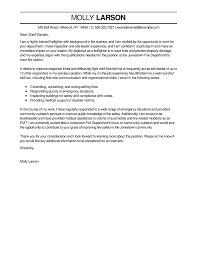 Best Firefighter Cover Letter Examples Livecareer