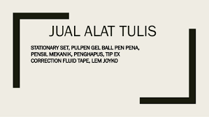 Alat Tulis Bahasa Inggris Alat Tulis Bahasa Inggrisnya Alat Tulis