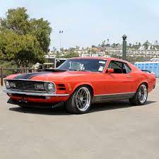 In 1970 ford had kar kraft build 500 of these boss 429 fastbacks and only 76 in this calypso coral. 1970 Ford Mustang Mach 1 Custom Fastback 1970 Ford Mustang Ford Mustang Mustang Mach 1