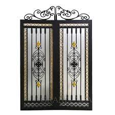 We sell and install at anywhere in ghana. 2020 Modern Luxury Design The Cheapest Price Anti Rust Wrought Iron Gate Design For House Buy New Cast Iron Front Doors For Villa Canada Garden Ornament Exterior Wrought Iron Gates American Iron Gate Product