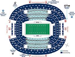 Cowboys Stadium Seating Chart With Seat Numbers Best