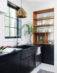 We're known for light and airy interiors, but this space is special because it's the opposite! 30 Dark Moody Kitchens That Are Totally Dreamy House Home