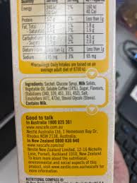 Plse explain this to me. Creamy Frothy 98 Sugar Free Carmel LattÄ—