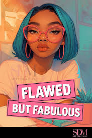 🖼️ Title : “Imperfect Beauty” Love your beauty series. I made this for  women who struggle with embracing flaws because of the beauty standards  within society and the societal pressures that invoke