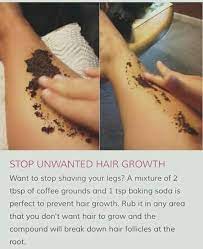 We provide aggregated results from multiple sources and sorted by user interest. Coffee Grounds Baking Soda Stops Hair Growth Health More Hair Removal Remedies Beauty Skin Unwanted Hair