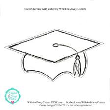You might also like these ideas: Graduation Cap With Incorporated Tassel Cookie Cutter Three Sizes Guideline Sketch To Print Below Graduation Cap Graduation Cap Template Free Printable Graduation