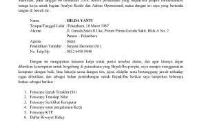Ketaatan terhadap perintah yang ditugaskan, kerja sama dalam tim, . Contoh Surat Lamaran Kerja Di Kantor Pos Contoh Surat Otosection