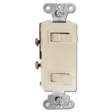 Stacked Sideways Toggle Decor Switches Light Almond Light Switch Covers Switch Plates Toggle Light Switch