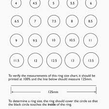 67 Qualified Printable Ring Size Chart Actual Size