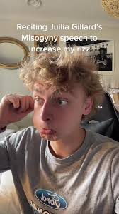 Girl Reciting Julia Guillards Speech