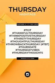 Maybe you would like to learn more about one of these? 110 Best Days Of The Week Hashtags 2021 Instagram Guide