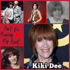 Happy Birthday Kiki Dee! Pauline Mathews, aka Kiki Dee, is a British singer  best known for her 1974 hit song "I've Got The Music In Me" and for her  1976 duet with