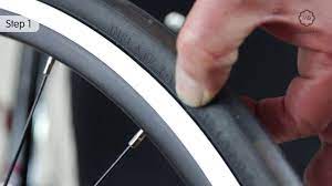 Check The Pressure Of A Tyre On A Bike Wheel - Youtube