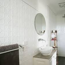 Alcove shower wall surrounds (507). Bathroom Pressed Metal Splashbacks Wall Panels Ceiling Panels