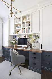 10 Home Office Ideas That Will Make You Want To Work All Day Cozy Home Office Home Office Cabinets Home Office Furniture