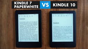 Kindle 2019 Vs Kindle Paperwhite En Espanol Youtube