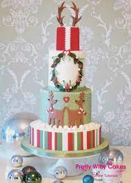 See more ideas about christmas cake pops, christmas cake, cake pops. Classic Christmas Cake 9 Part Tutorial Rose Bakes