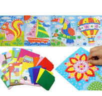 3D Kids DIY Foam EVA Stickers Handmade Cartoon Creative Educational Puzzle  Toys Paper Material with Bag Packaging