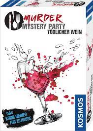 Das perfekte krimidinner für zuhause. Kosmos 695125 Murder Mystery Party Todlicher Wein Das Krimi Dinner Fur Zu Hause Komplett Set Fur Genau 6 8 Personen Ab 16 Jahren Partyspiel Amazon De Spielzeug