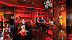 This social distancing setup has it's doors open on fridays, saturdays Rush Lounge Golden Nugget Las Vegas